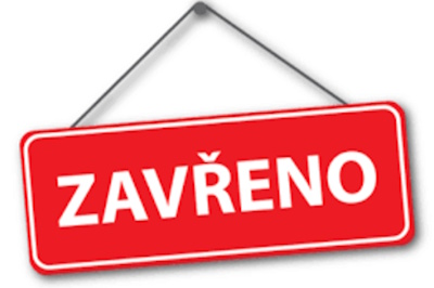 zavřeno